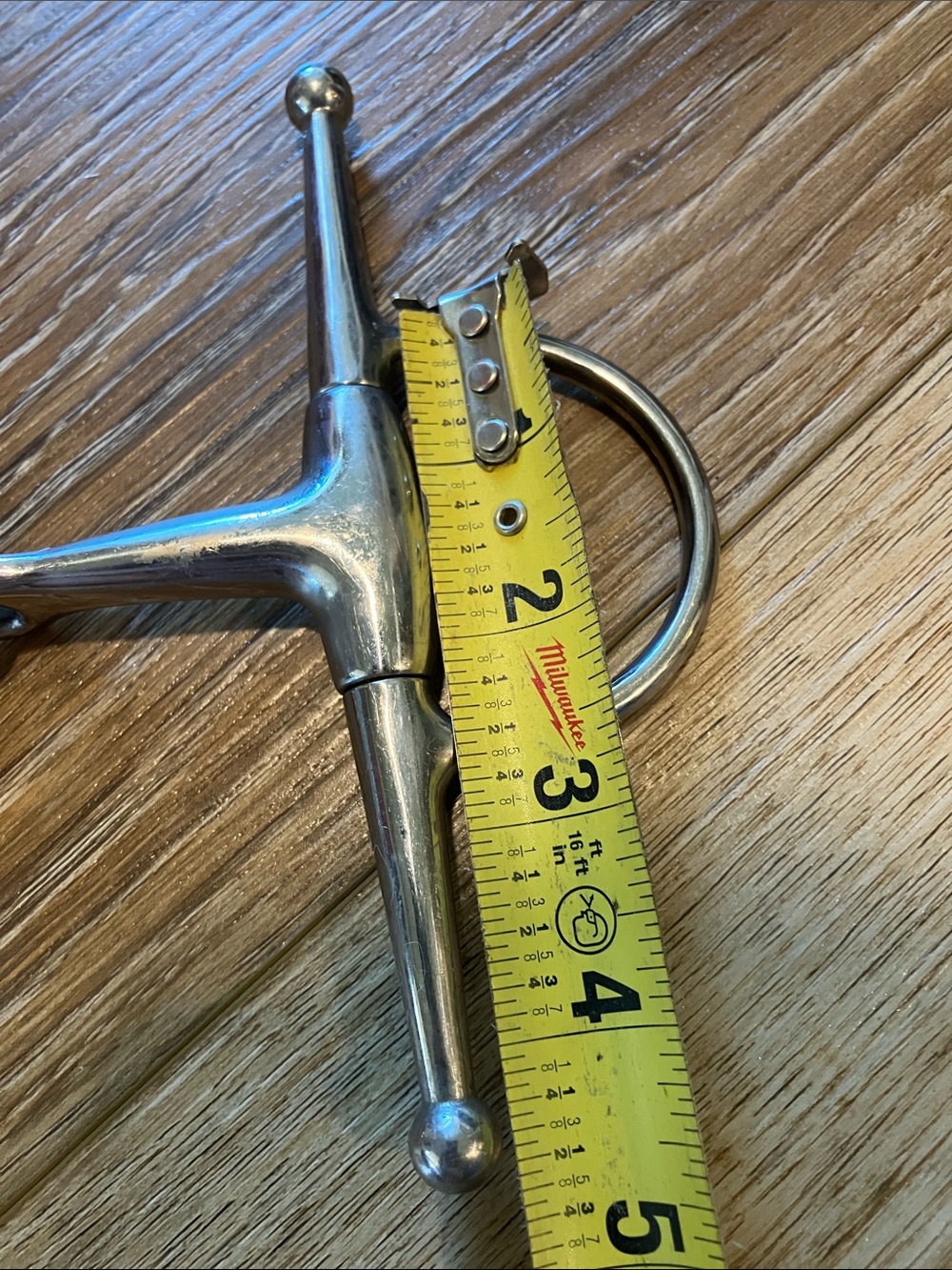 Korsteel 5” French link full cheek snaffle - Picture 5 of 6